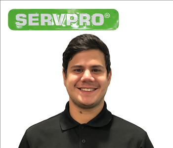 Jose Peña -male employee SERVPRO photo -white wall