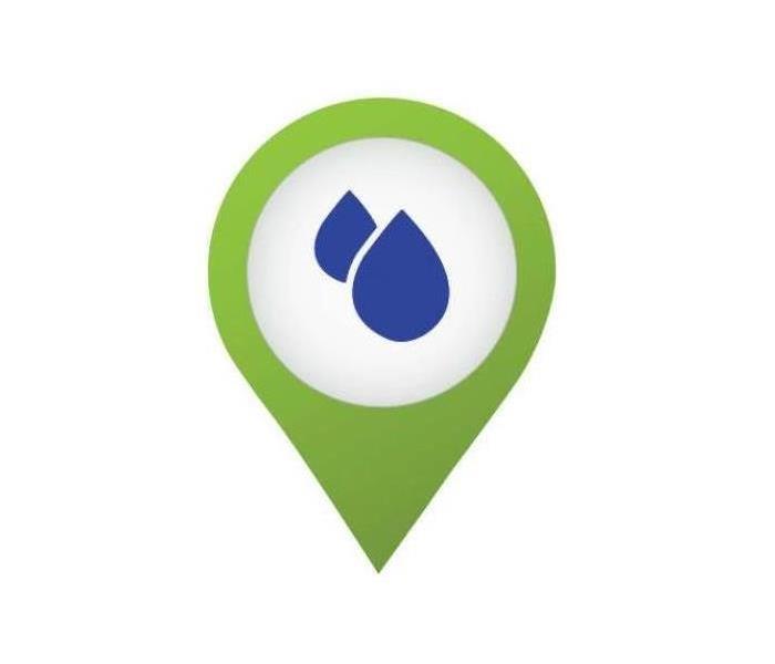 SERVPRO of South Orlando is ready to serve you! Image of water icon.